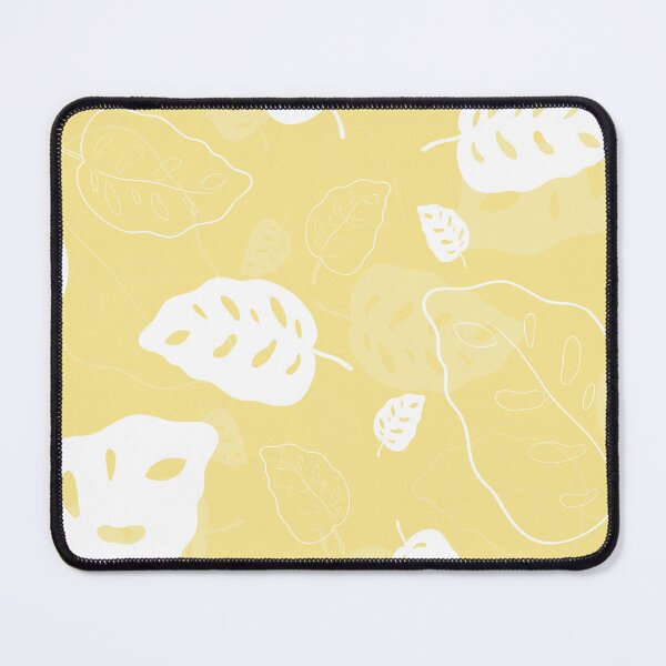 Item preview, White leafs with yellow background designed and sold by J sora.