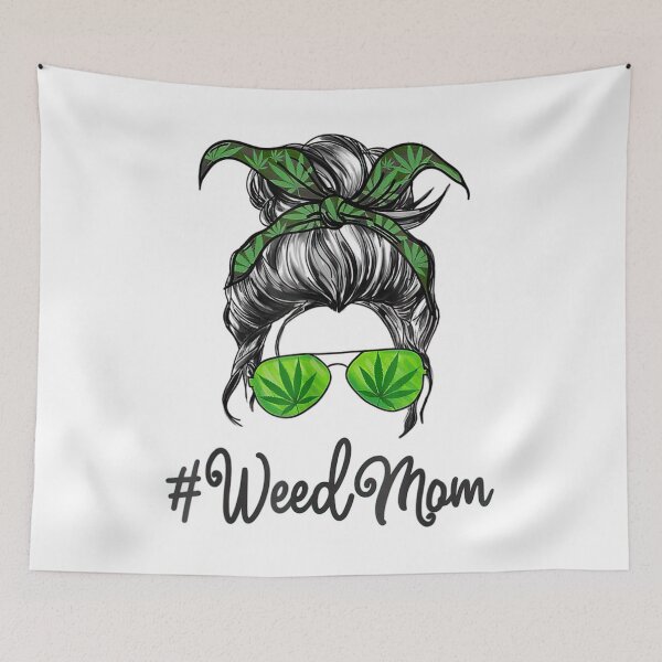 Item preview, Womens Classy Mom Life with Leopard Mom Marijuana Weed Loves designed and sold by SnowStore98.