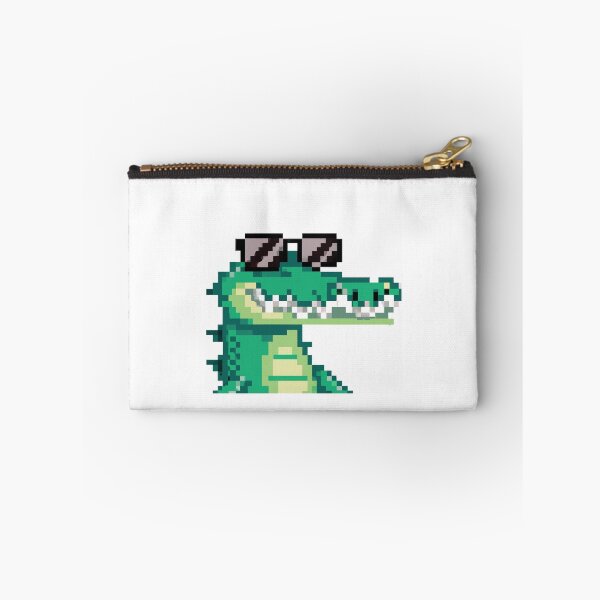 Item preview, Pixel Alligator Wearing Sunglasses designed and sold by Zestpond.