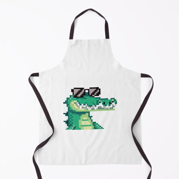 Item preview, Pixel Alligator Wearing Sunglasses designed and sold by Zestpond.