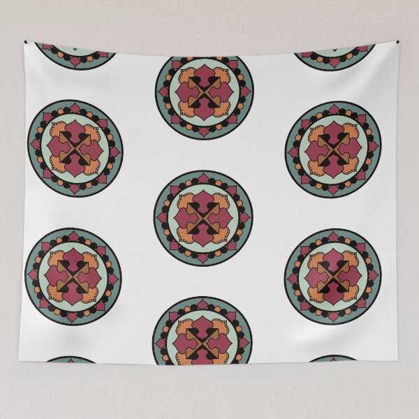 Artikelvorschau, Vintage Mandala-Emblem entworfen und verkauft von Cute Curations.