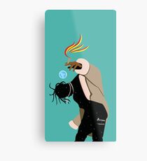 LA FLAME "XI" Metal Print