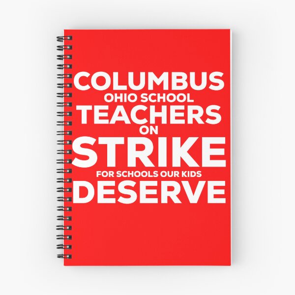 Item preview, Copy of Copy of Columbus Ohio School Teachers Strike Oh Teacher designed and sold by blueprint198686.