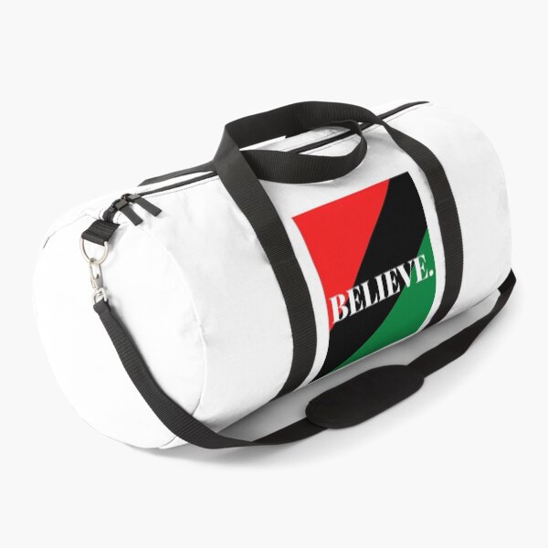 Item preview, Inspirational words: believe (pan-African flag) designed and sold by AfricanProverbs.