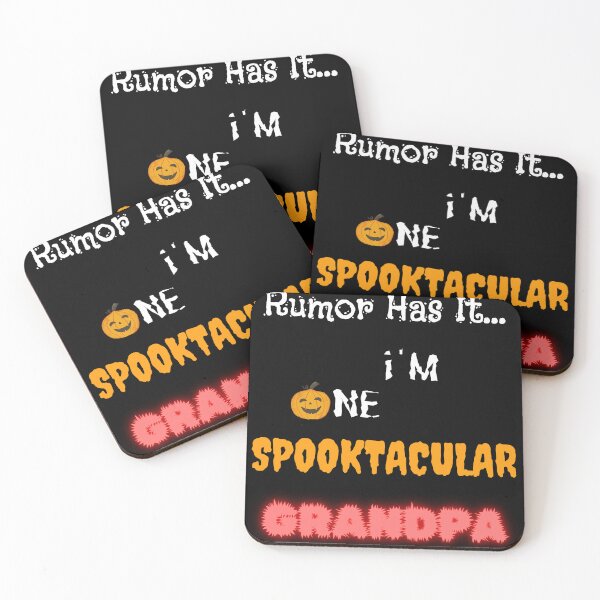 Item preview, Rumor Has It I'm One Spooktacular Grandpa - Funny Halloween  designed and sold by OutdoorsZee1.