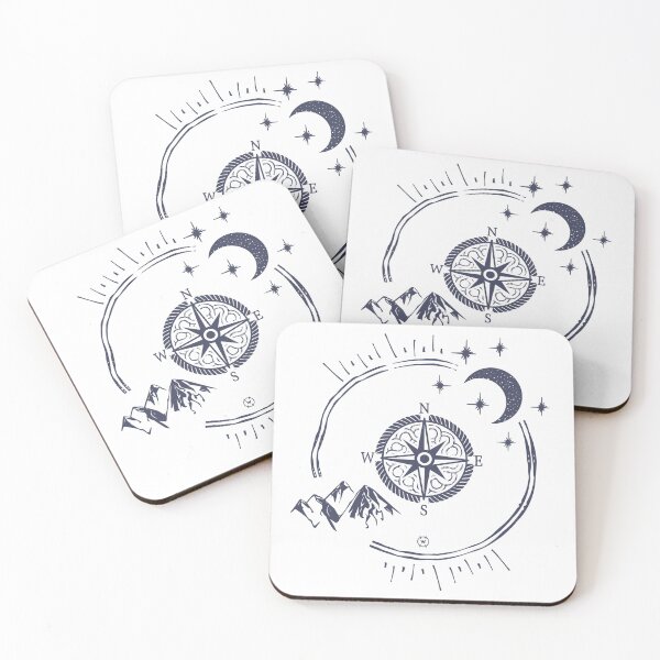 Item preview, Not All Who Wander are Lost - Enjoy the Journey Compass designed and sold by wingstar.