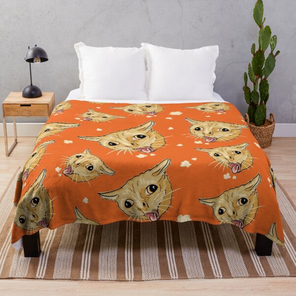 Item preview, coughing cat - orange designed and sold by RaenaCreates.