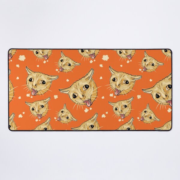 Item preview, coughing cat - orange designed and sold by RaenaCreates.