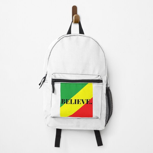 Item preview, Inspirational words: believe (African flag) designed and sold by AfricanProverbs.