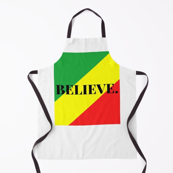 Item preview, Inspirational words: believe (African flag) designed and sold by AfricanProverbs.