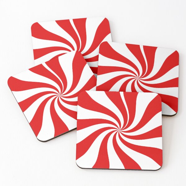 Item preview, Peppermint Candy Swirl in Red and White designed and sold by Darcy777.