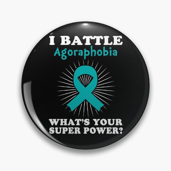 Item preview, I Battle Agoraphobia Funny Agoraphobia Warrior Gift designed and sold by rechardtee.