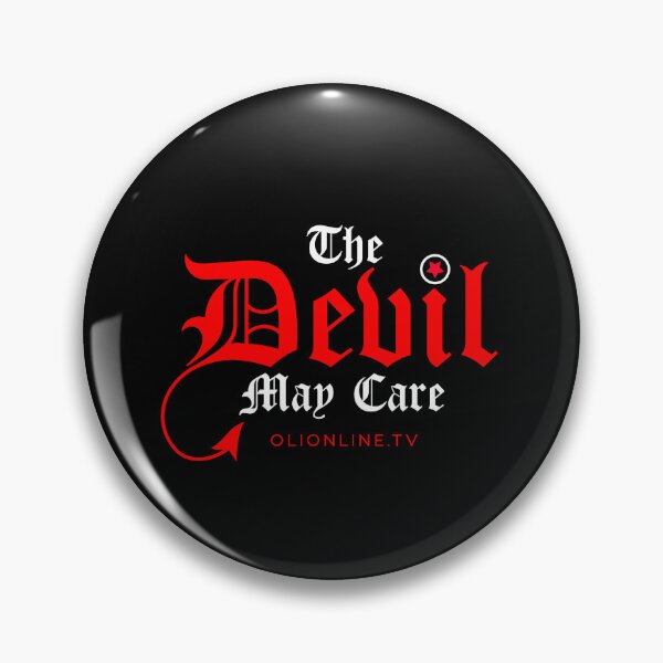 Item preview, The Devil May Care - White Text designed and sold by Olionline.
