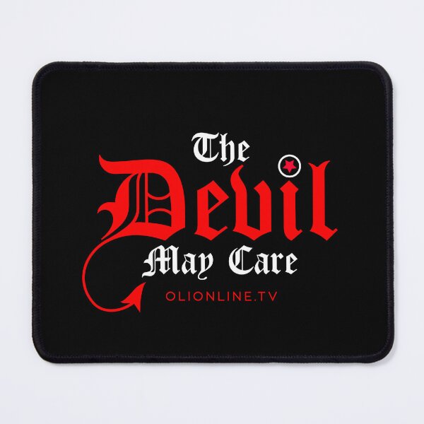 Item preview, The Devil May Care - White Text designed and sold by Olionline.