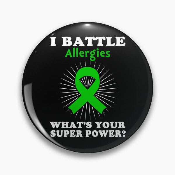 Item preview, I Battle Allergies Funny Allergies Warrior Gift designed and sold by rechardtee.