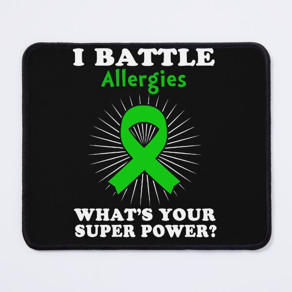 Item preview, I Battle Allergies Funny Allergies Warrior Gift designed and sold by rechardtee.