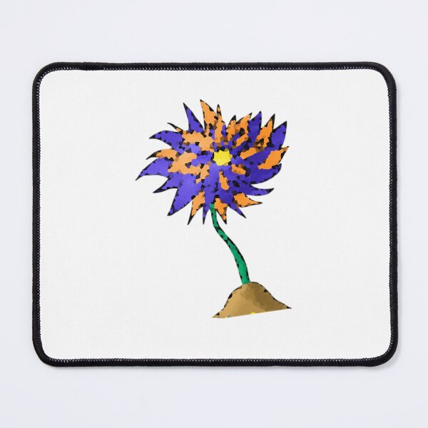 Item preview, Pixelated bright flower art  designed and sold by Coffeemerc117.