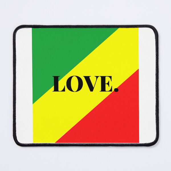 Item preview, Inspirational words: Love (African flag) designed and sold by AfricanProverbs.