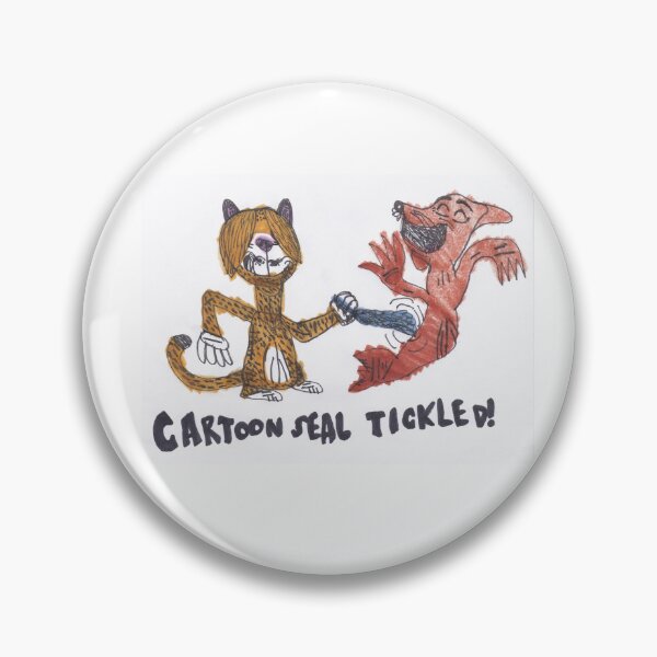 Item preview, CARTOON SEAL TICKLED designed and sold by JamesHStudio.