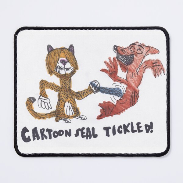 Item preview, CARTOON SEAL TICKLED designed and sold by JamesHStudio.