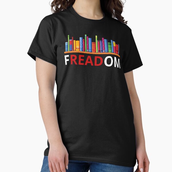 Item preview, fREADom Anti Ban Books Freedom To Read Shirt, Ban Guns Not Books, Read Banned Books, Teacher Librarian Gift, Social Justice Bookish designed and sold by Ramashirt.