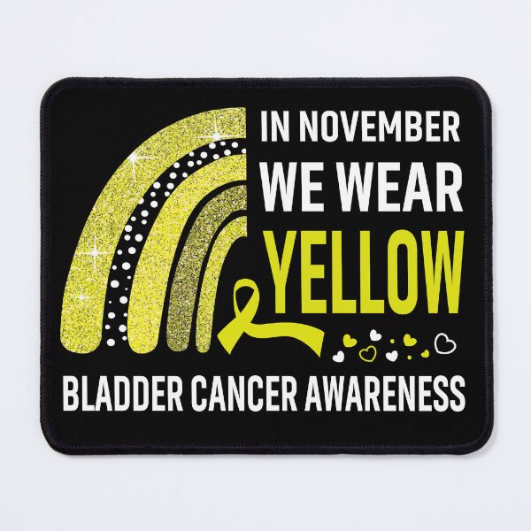 Item preview, In November We Wear Yellow Bladder Cancer Awareness designed and sold by Gillosina.
