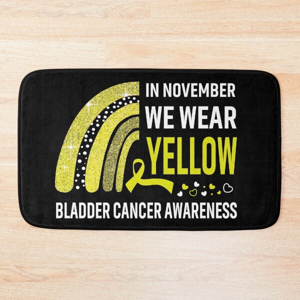 Item preview, In November We Wear Yellow Bladder Cancer Awareness designed and sold by Gillosina.