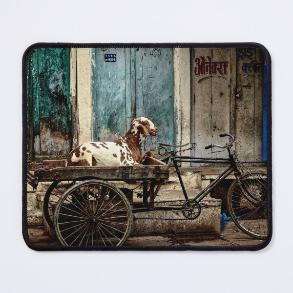 Item preview, Goat on Wheels designed and sold by Valerie Rosen Photography.