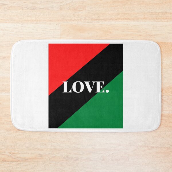 Item preview, Inspirational words: Love (pan-African flag) designed and sold by AfricanProverbs.