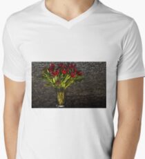 Tulips Men's V-Neck T-Shirt