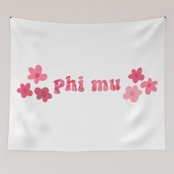 Item preview, Phi Mu Pink & Groovy designed and sold by abbeygfrerer.