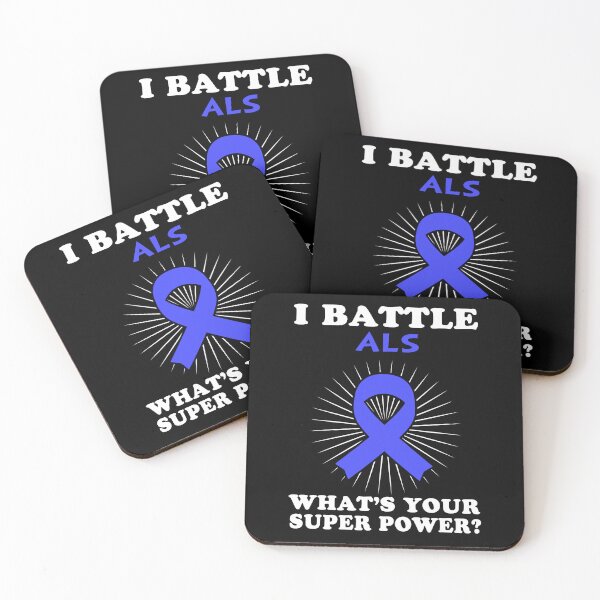 Item preview, I Battle ALS Funny ALS Warrior Gift designed and sold by rechardtee.
