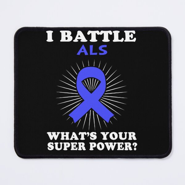 Item preview, I Battle ALS Funny ALS Warrior Gift designed and sold by rechardtee.