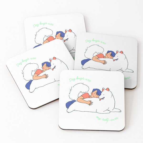 Item preview, Dog hugs are my self care  designed and sold by Aysa Galaxy.