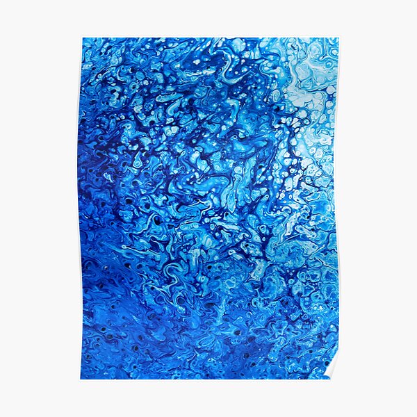 Underwater blues Poster