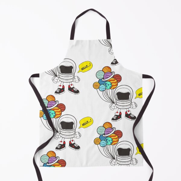 Item preview, Spaceman with Planetary Balloon designed and sold by Potattoo.