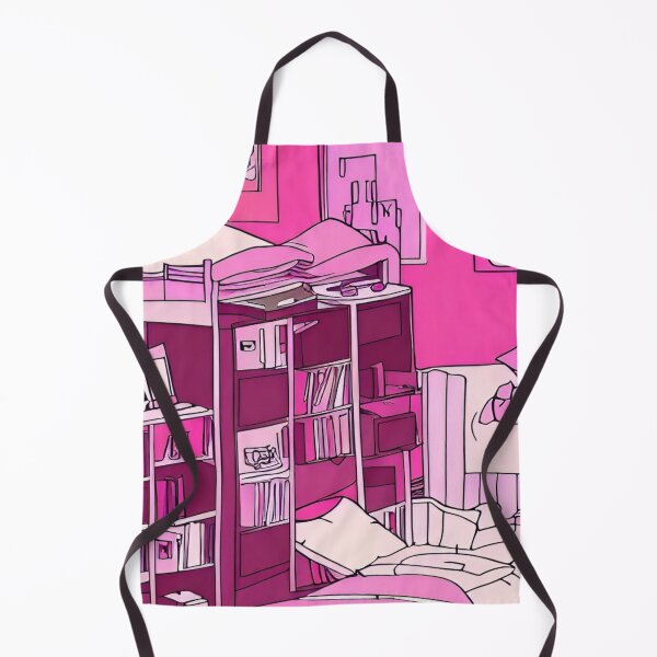 Item preview, Cute Anime Bedroom Kawaii designed and sold by Art-of-AI.