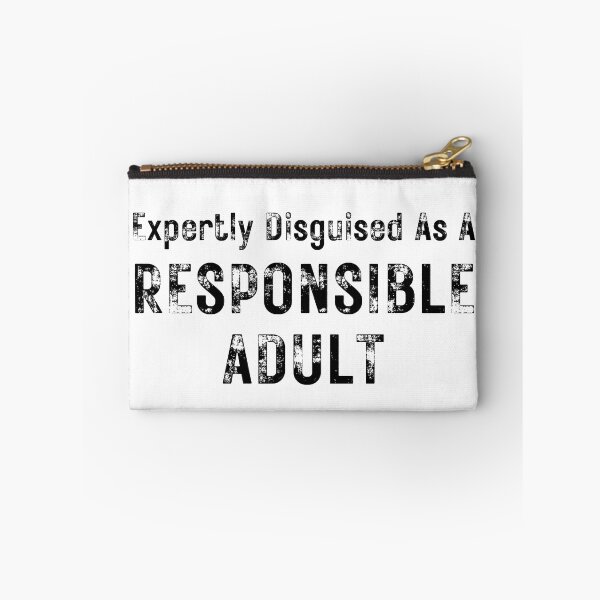 Item preview, Expertly Disguised As A Responsible Adult. Funny Sarcastic Adulting Saying designed and sold by That Cheeky Tee.