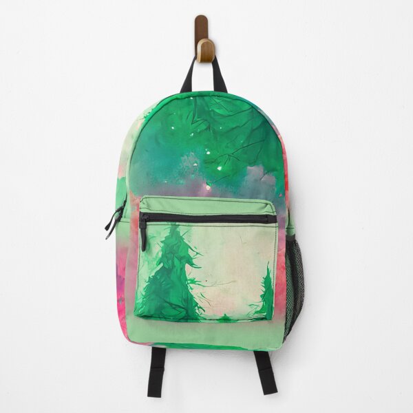 Item preview, Girl in watercolor forest designed and sold by UliBlackbird.