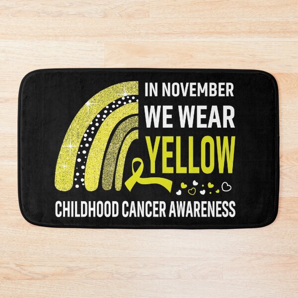Item preview, In November We Wear Yellow Childhood Cancer Awareness designed and sold by Gillosina.