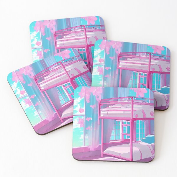 Item preview, Dorm room painting, Kwaii designed and sold by Art-of-AI.