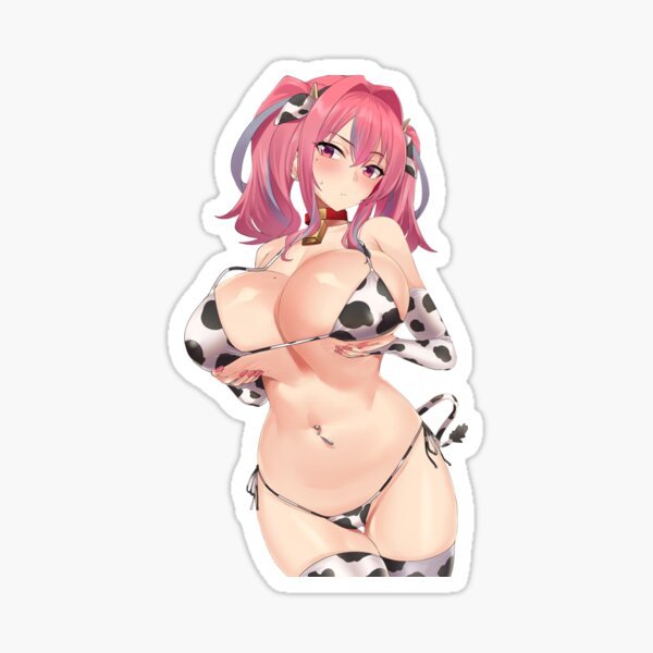 Sexy Anime Girl Sticker For Sale By Thekawaiiishop Redbubble 