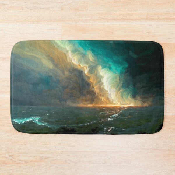 Item preview, Storm Over Open Water Abstract designed and sold by Rocky Mountain Artistry.