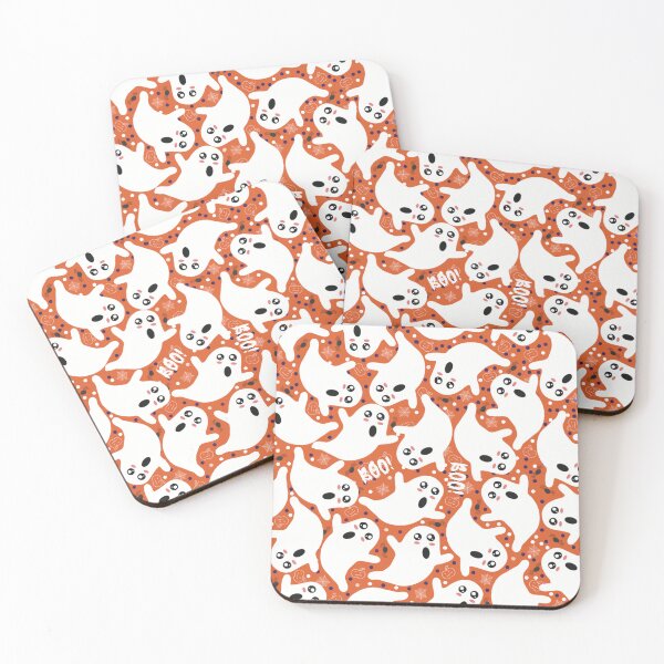 Item preview, Kawaii Ghost Pattern designed and sold by Mimo & Co..