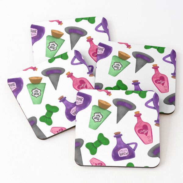 Item preview, witchy things halloween pattern  designed and sold by amorprint.