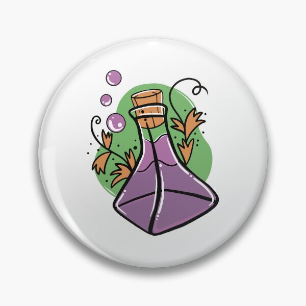 Item preview, Purple poison BREW vial designed and sold by jasmineberry.