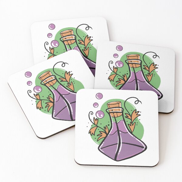 Item preview, Purple poison BREW vial designed and sold by jasmineberry.