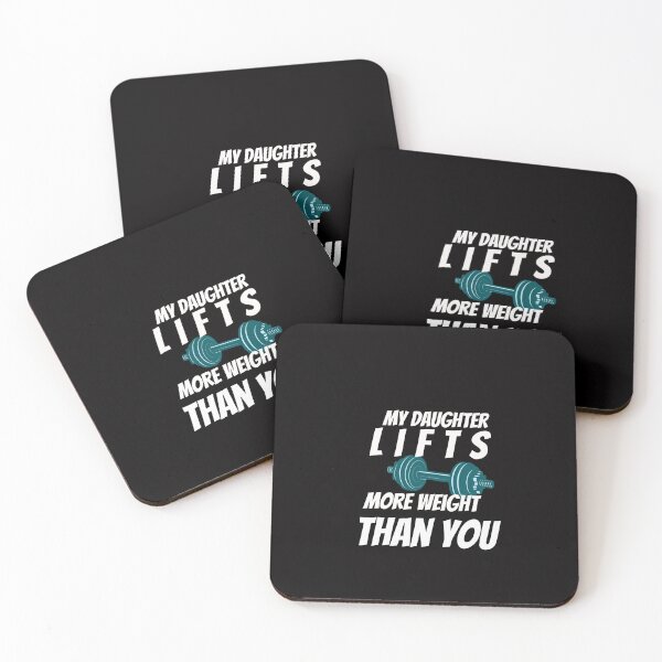 Item preview, My Daughter Lifts Weights designed and sold by gratefulshop.