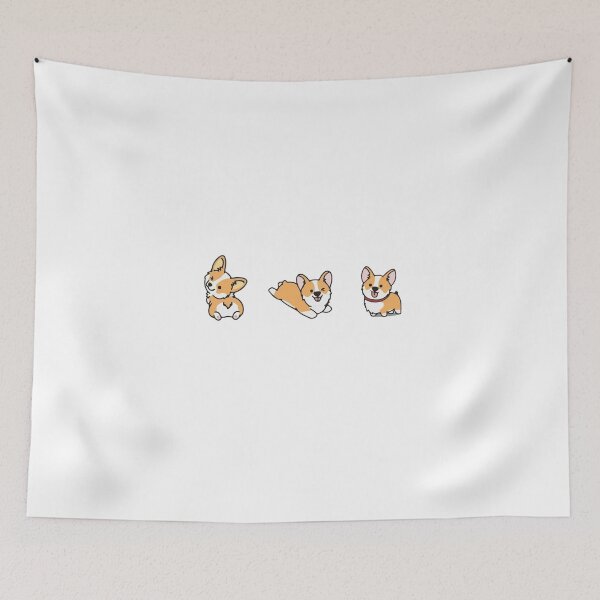 Item preview, cute corgi chibi designed and sold by Mahisterha.