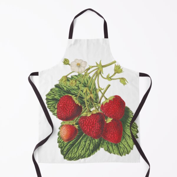 Item preview, Sweet Strawberry Bunch Botanical Art designed and sold by MochaMeli.